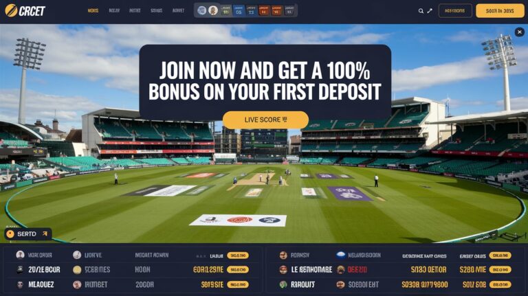 Betting on Cricket’s First Over Total Runs (Over/Under) at Gold365